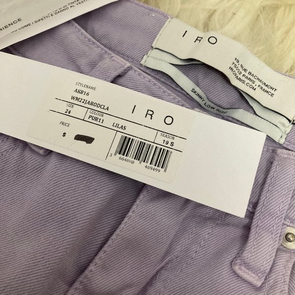 IRO Jarodcla Mid-Rise Skinny Leg Jeans - Picture 9 of 10